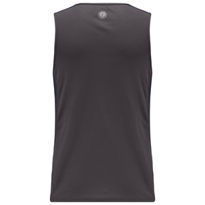 Men's Short Sleeve Running Vest - Grey