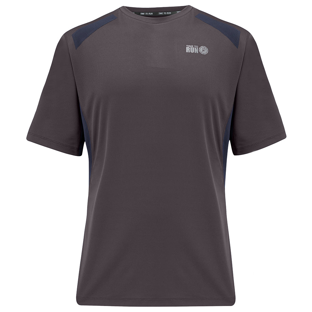 Men's Short Sleeve Running T-Shirt - Grey
