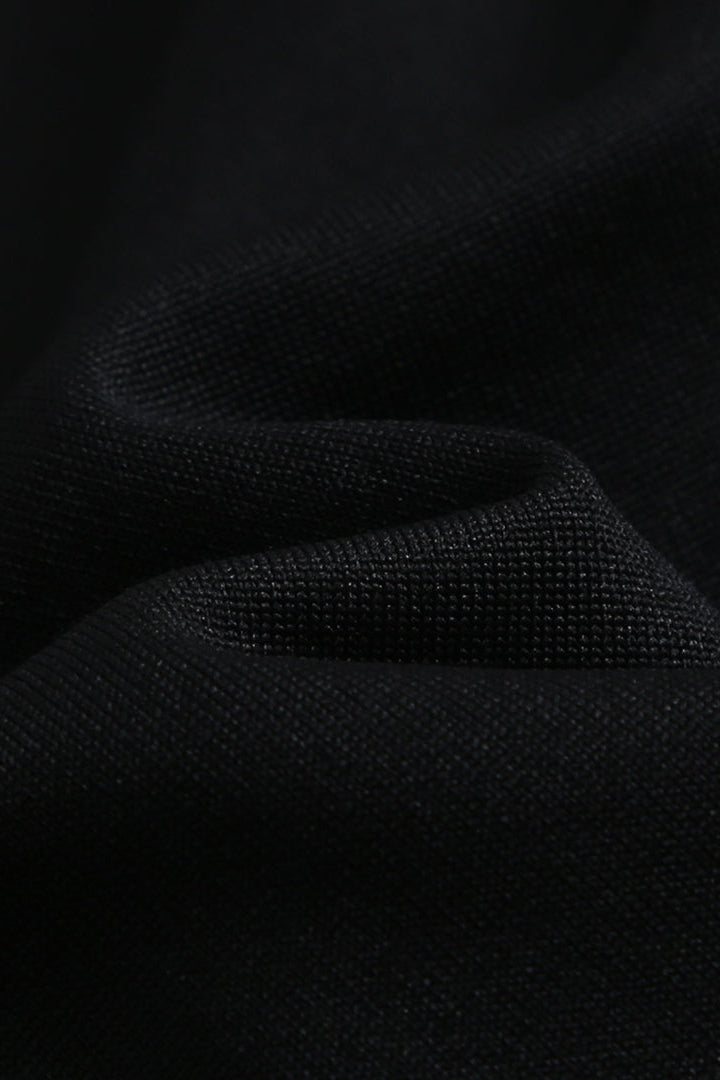 Men’s Thermal Zip Top – Black