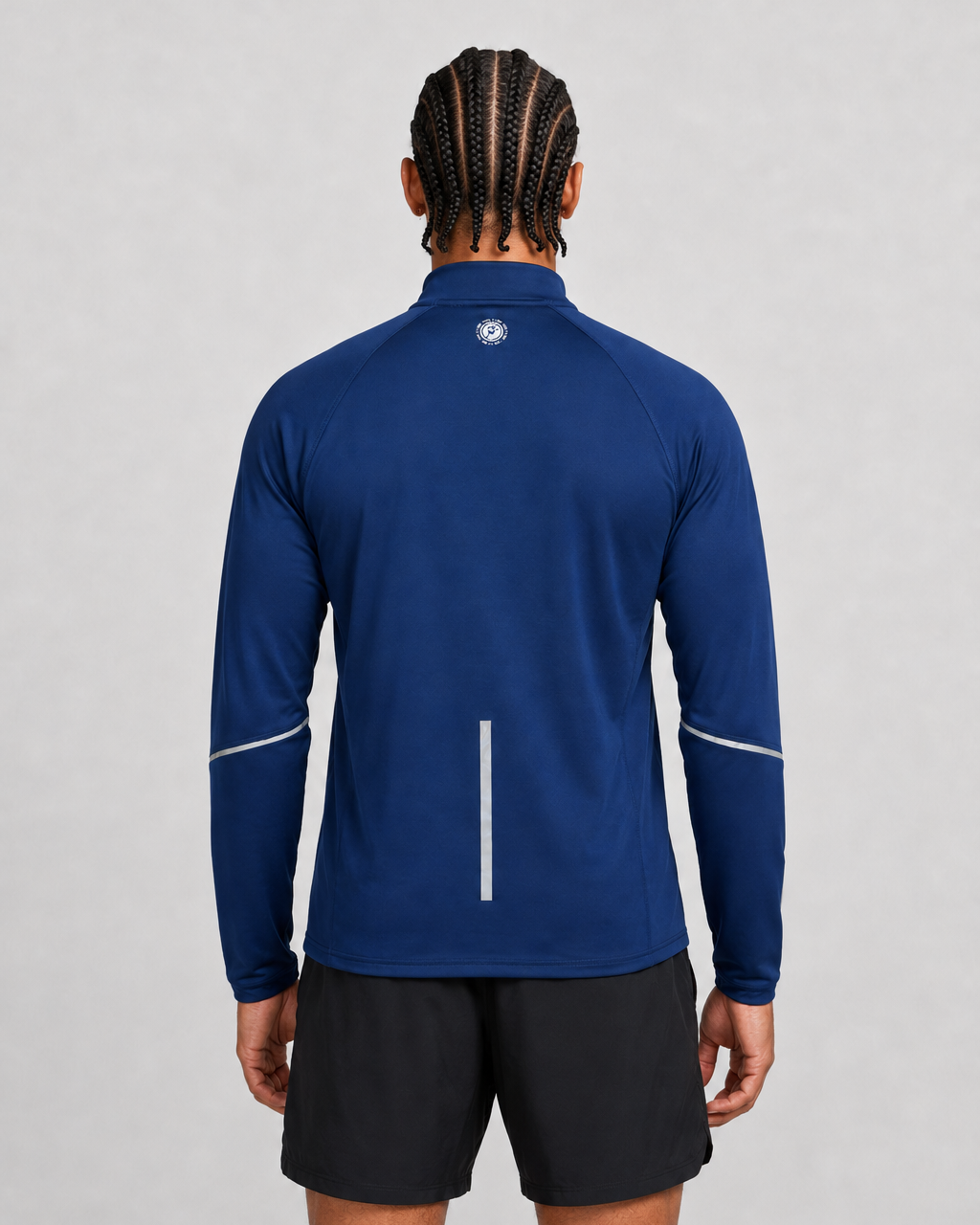 Men’s Thermal Zip Top – Navy