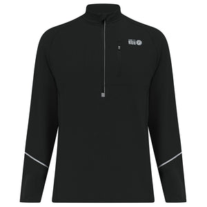 Men's Long Sleeve Thermal Running Top - Black