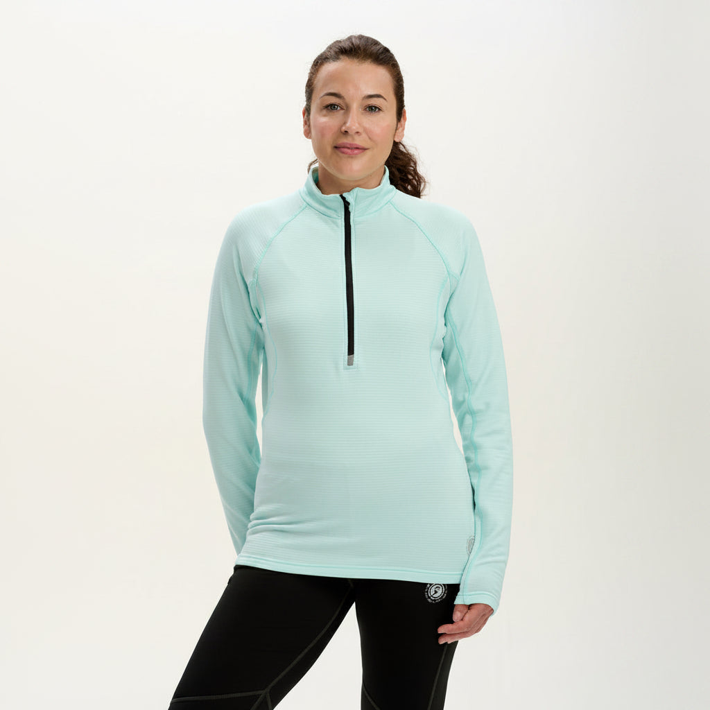 Women's Quick Dry Thermal Running Top - Mint