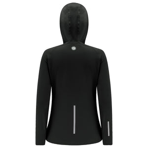 Women's Thermal Running Hoodie - Black