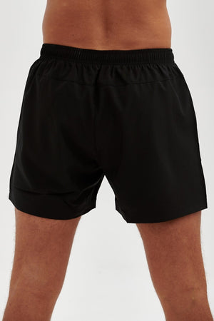 Men's 4" Running & Training Shorts - Black