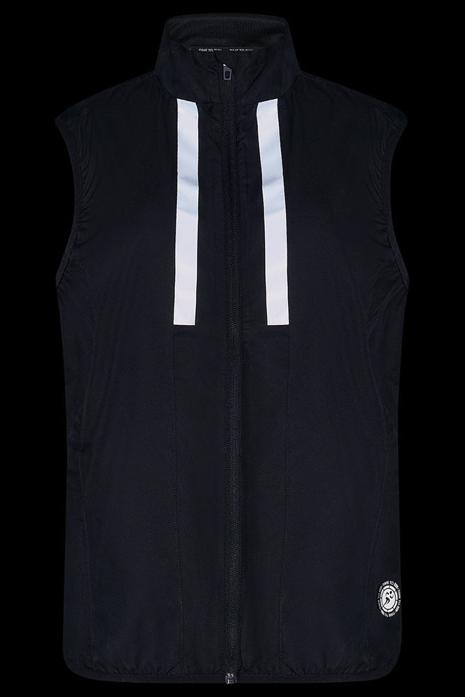 Women's Windproof Gilet - Black