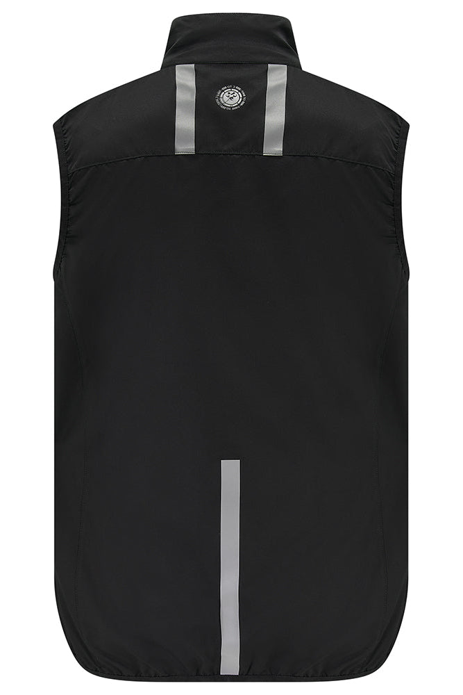 Women's Windproof Gilet - Black