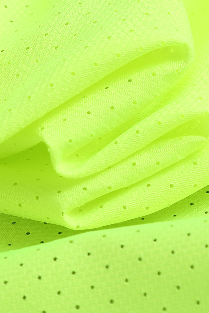Men’s Reflective Windproof Gilet - Lime Green