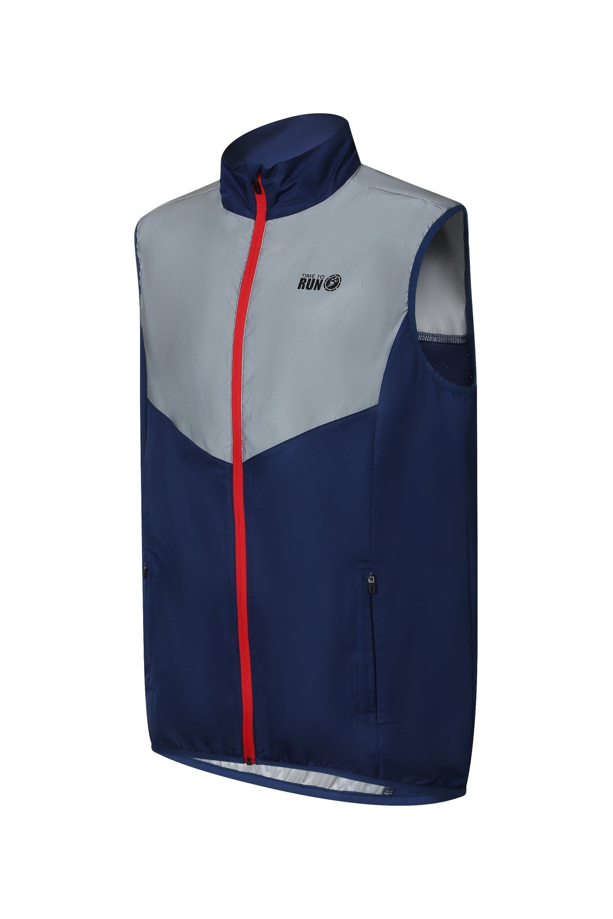 Men’s Reflective Windproof Gilet - Navy