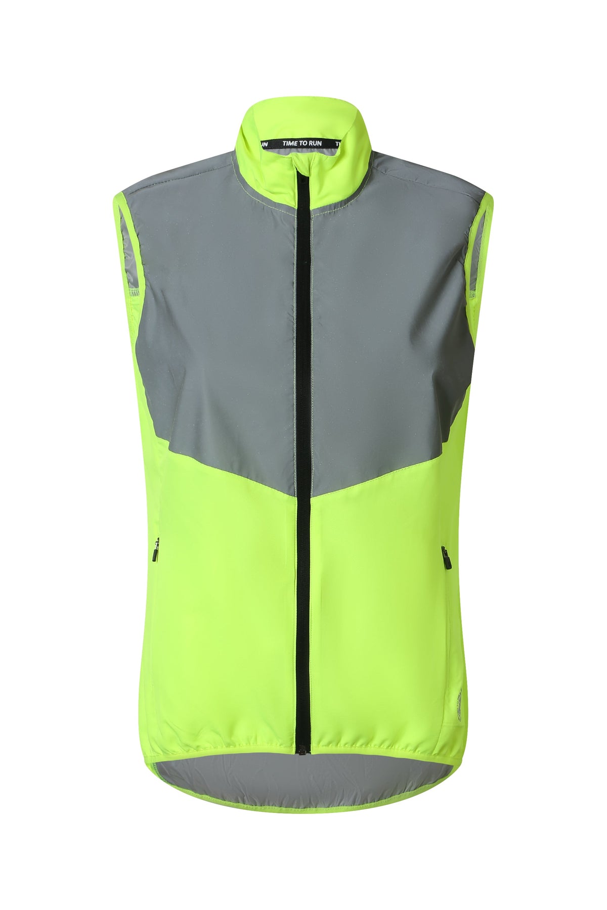 Women's Reflective Windproof Gilet - Lime