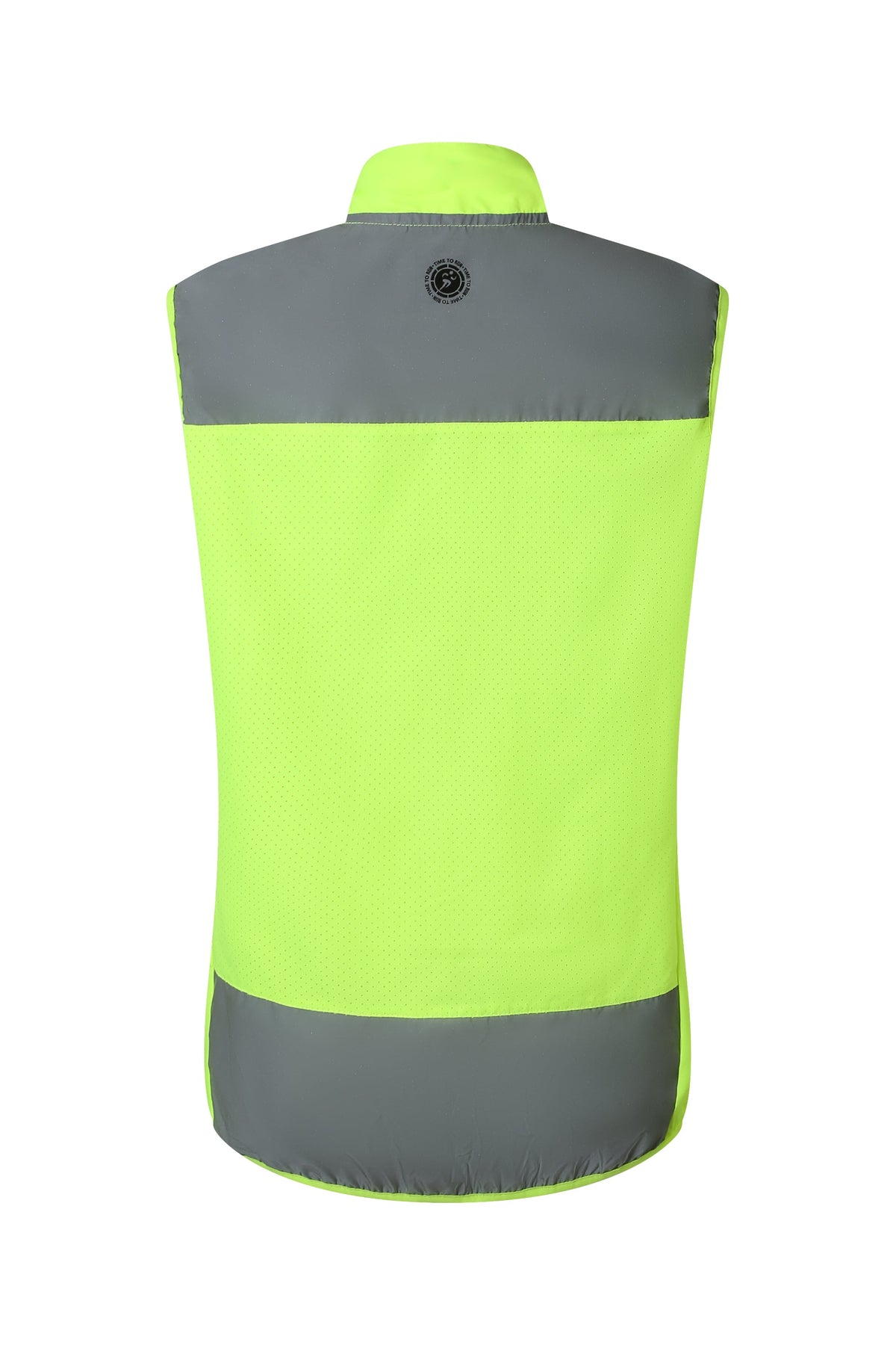 Women's Reflective Windproof Gilet - Lime