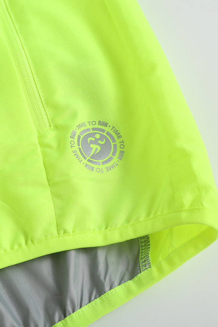 Women's Reflective Windproof Gilet - Lime