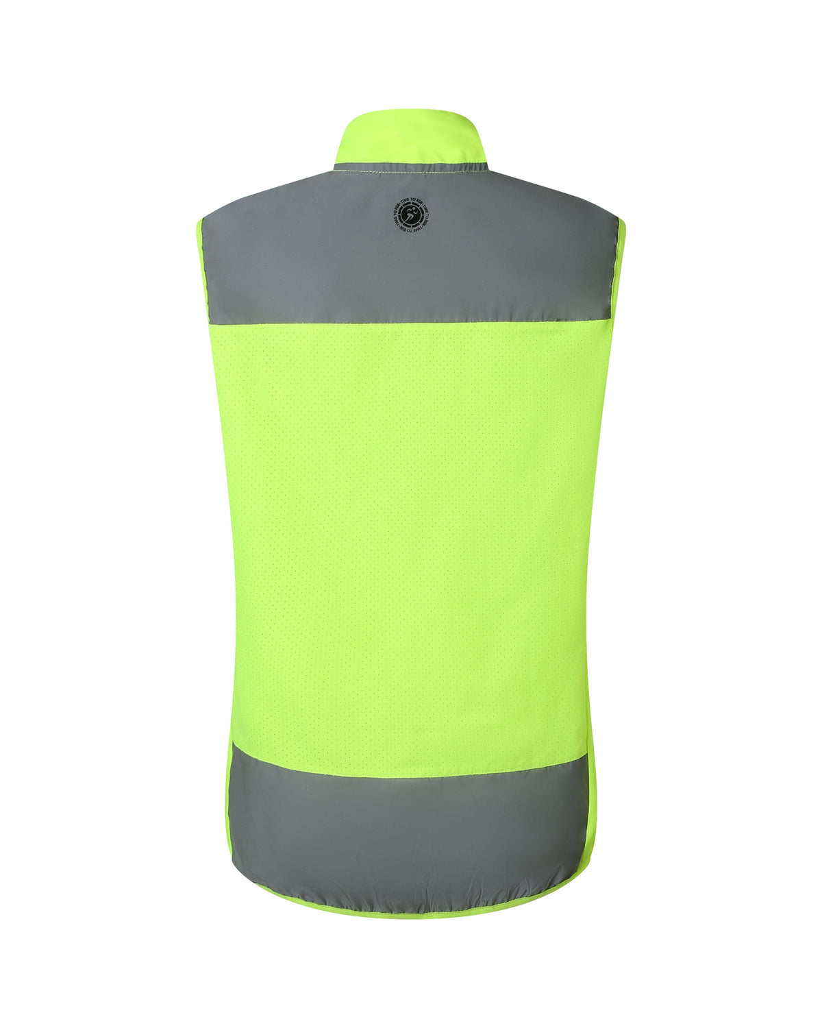 Women's Reflective Windproof Gilet - Lime