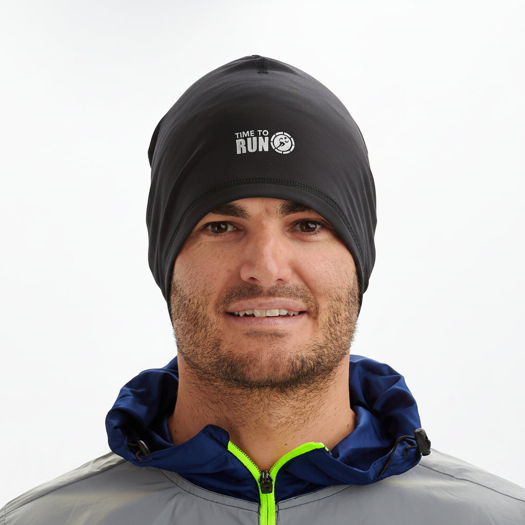 Unisex Lightweight Quick Dry Running Hat Black