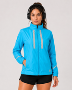 Women's Windproof Jacket - Light Blue