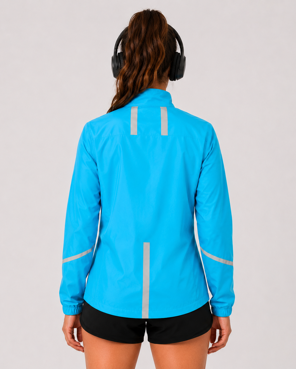 Women's Windproof Jacket - Light Blue
