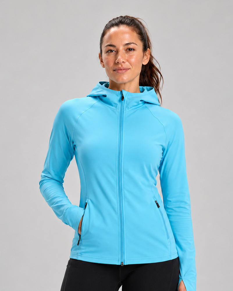 Women's Thermal Jacket - Light Blue