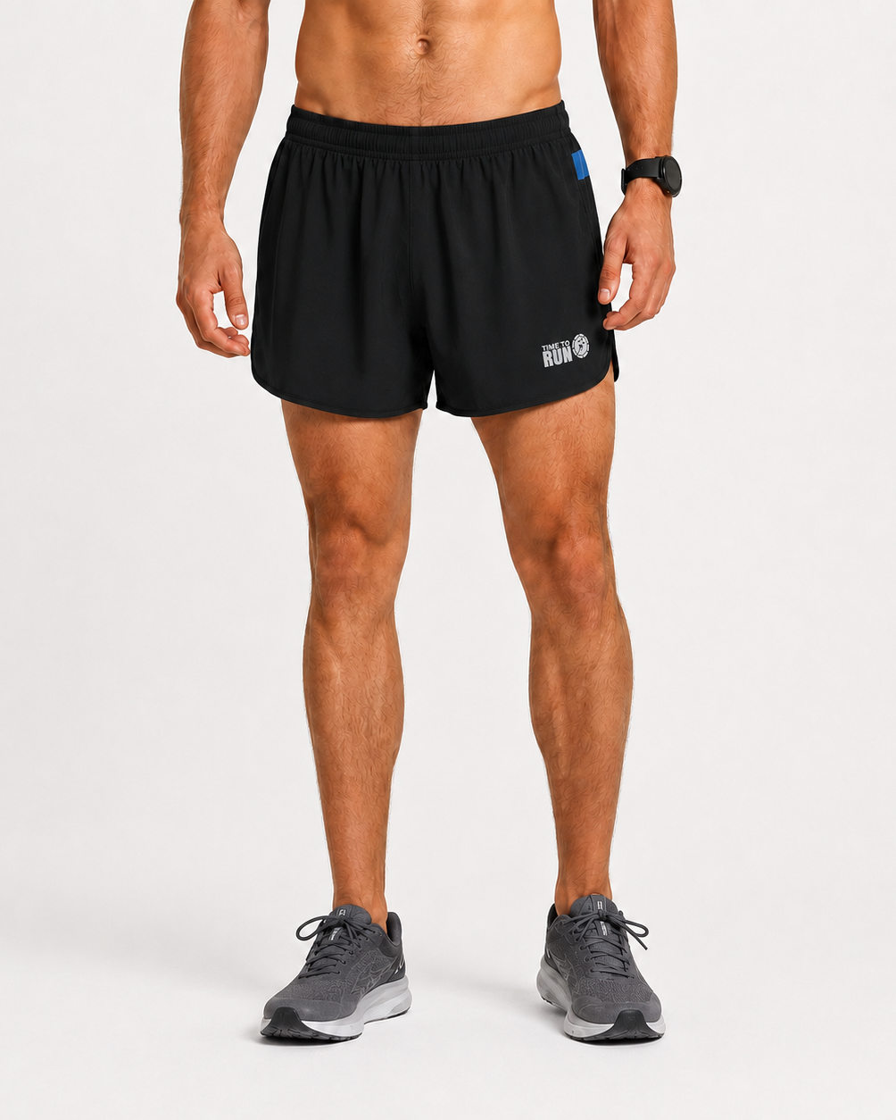 Men's 2.5" Shorts - Black/Blue