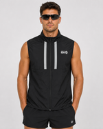 Men’s Windproof Gilet - Black