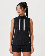 Women's Windproof Gilet - Black