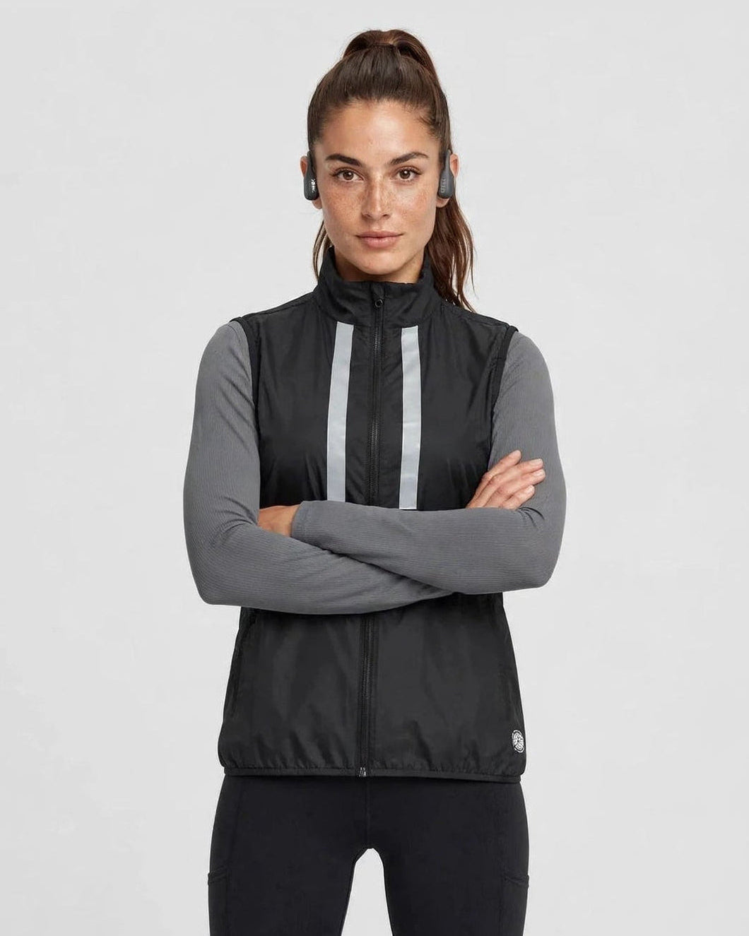 Women's Windproof Gilet - Black