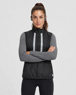 Women's Windproof Gilet - Black