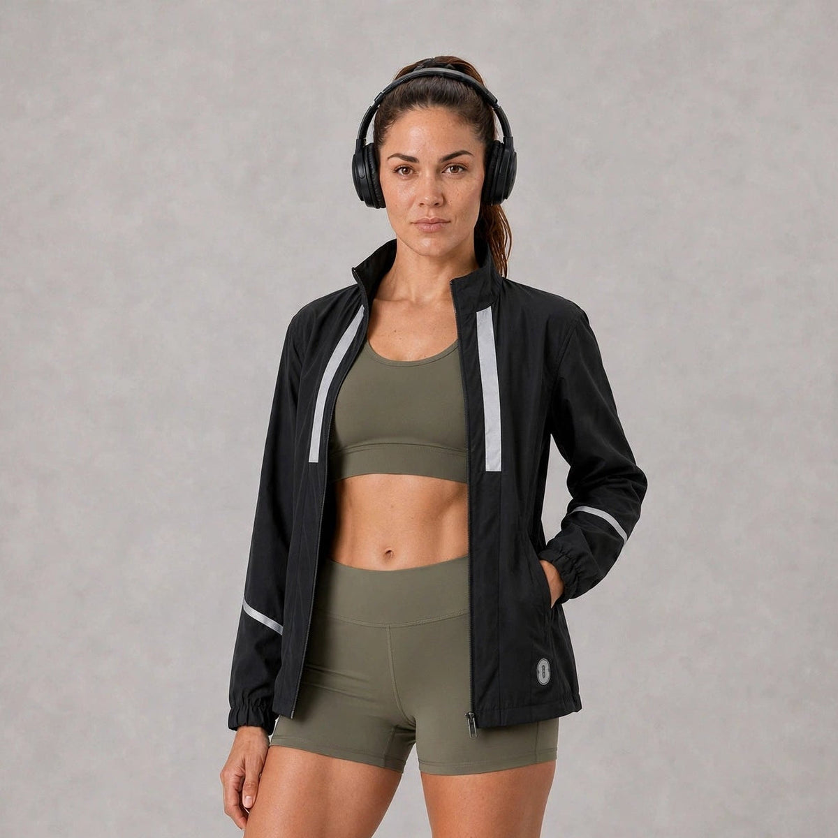 Women's Windproof Jacket - Black
