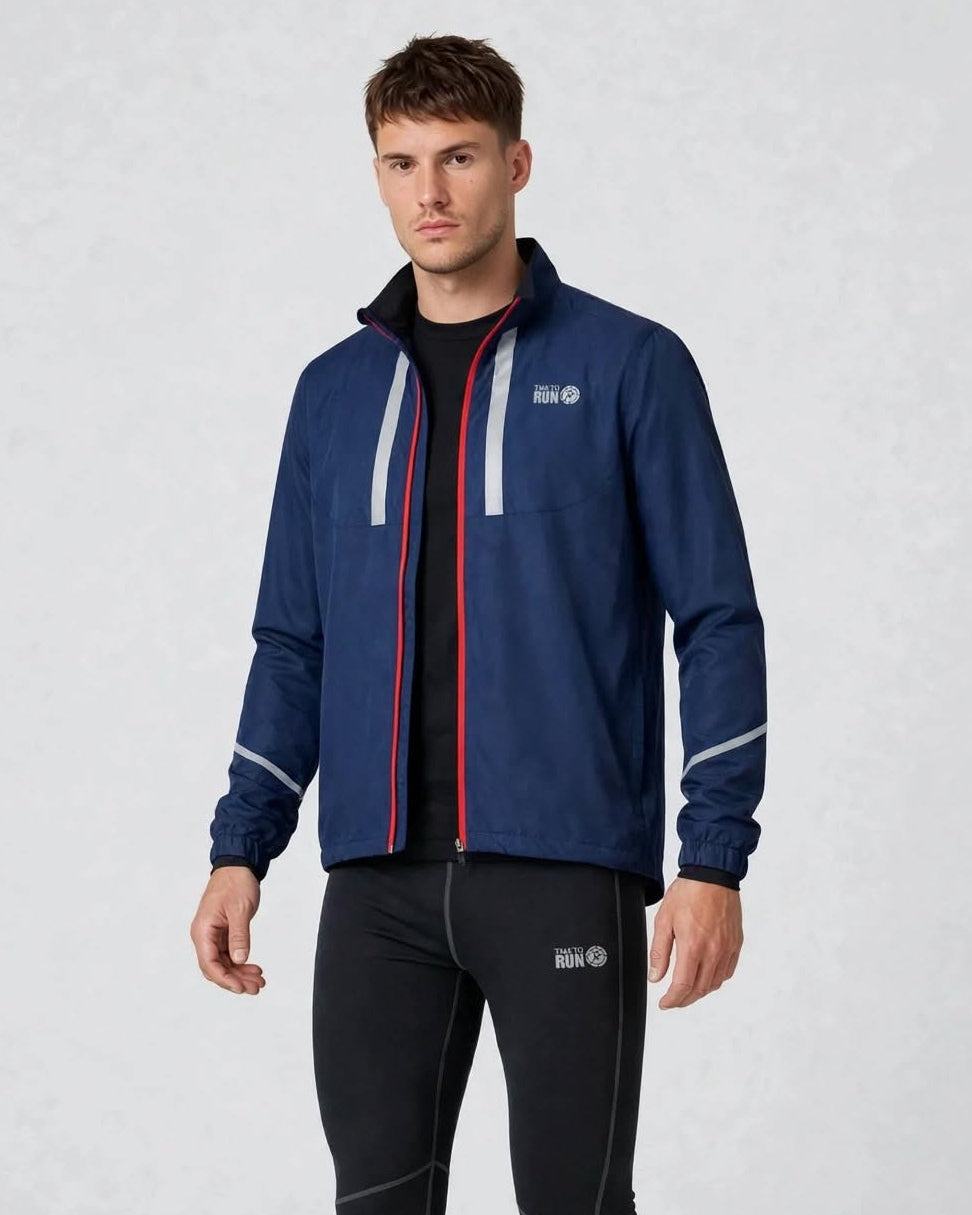 Men's Windproof Jacket - Navy