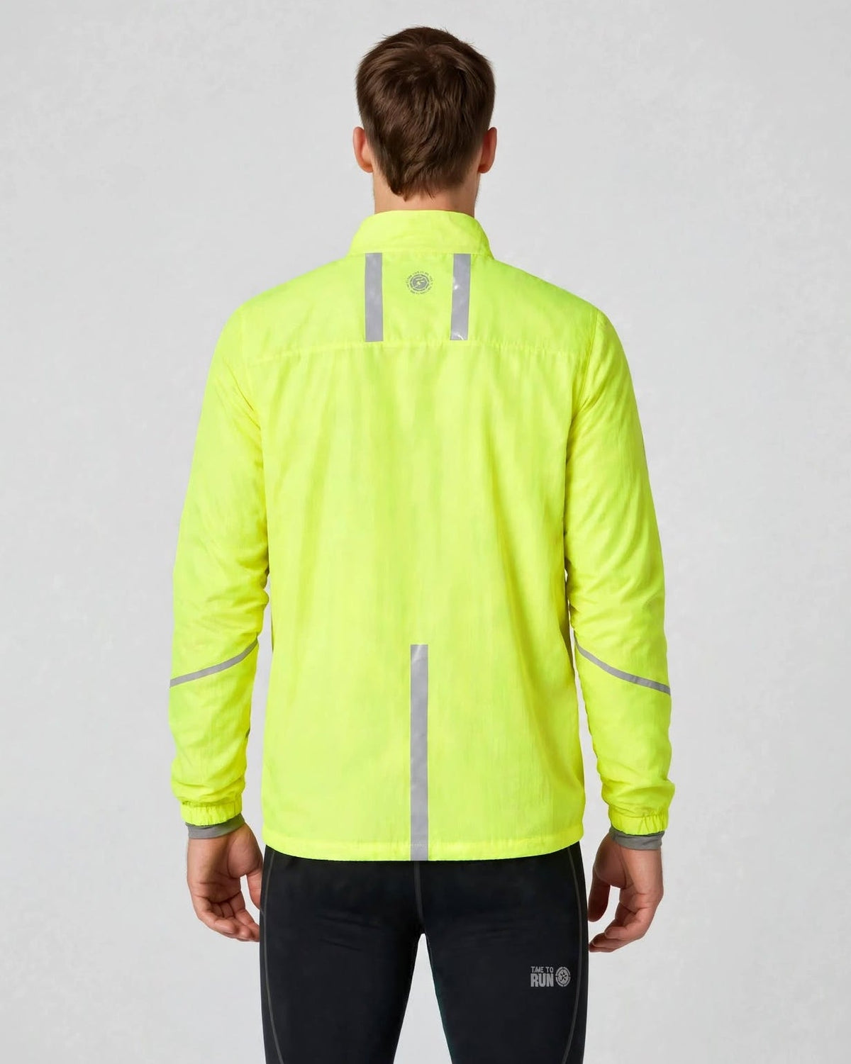 Men's Windproof Jacket - Lime Green