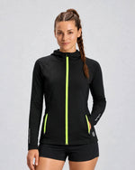 Women's Thermal Jacket – Black/Lime