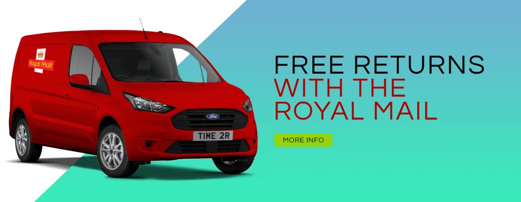 Now offering free returns on all orders...