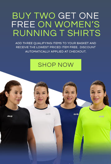 3 For 2 On All Men's & Womens Pace Spirit T Shirts, only until the end of May.