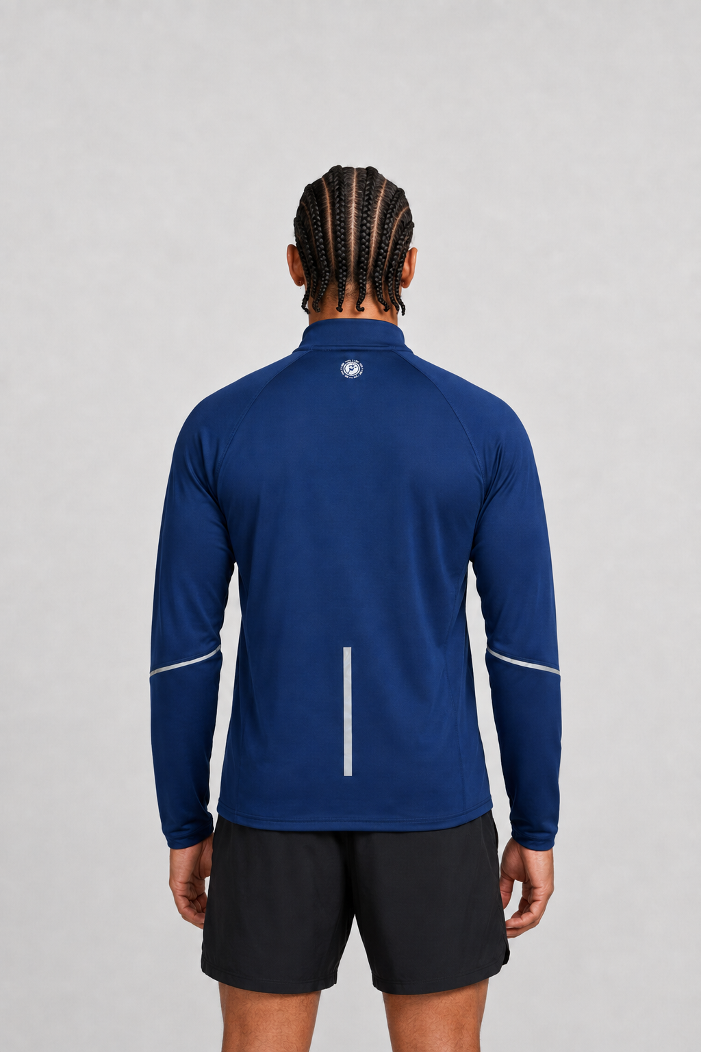 Men’s Thermal Zip Top – Navy