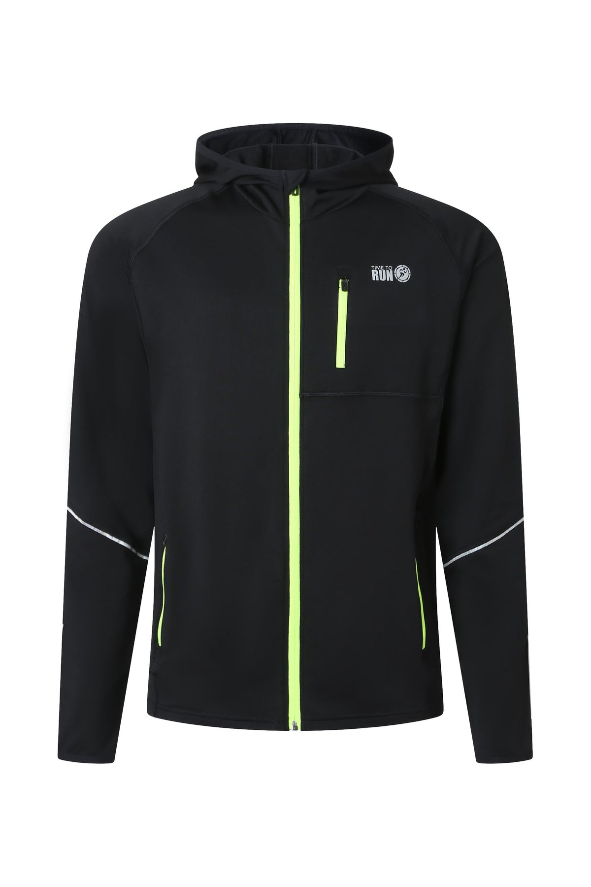 Men's Thermal Jacket - Black/Lime