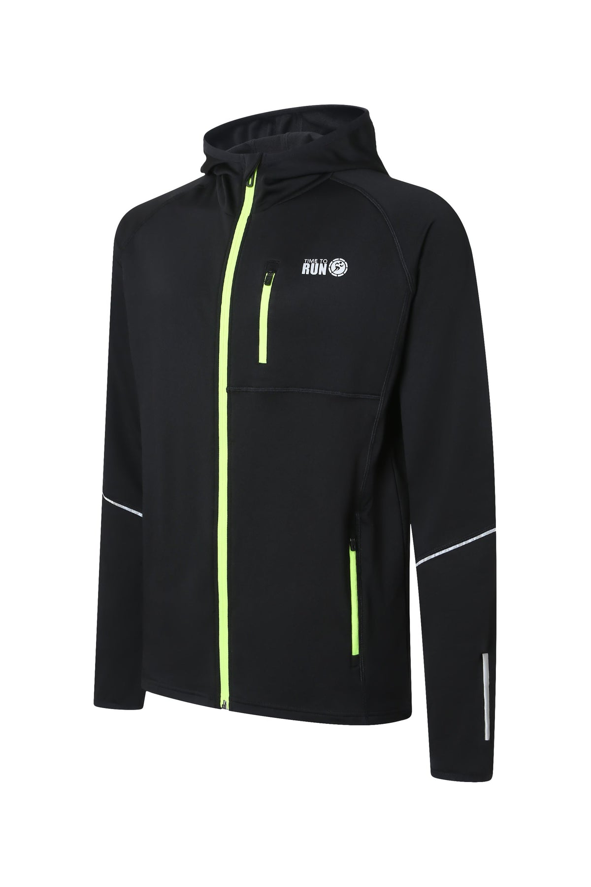 Men's Thermal Jacket - Black/Lime