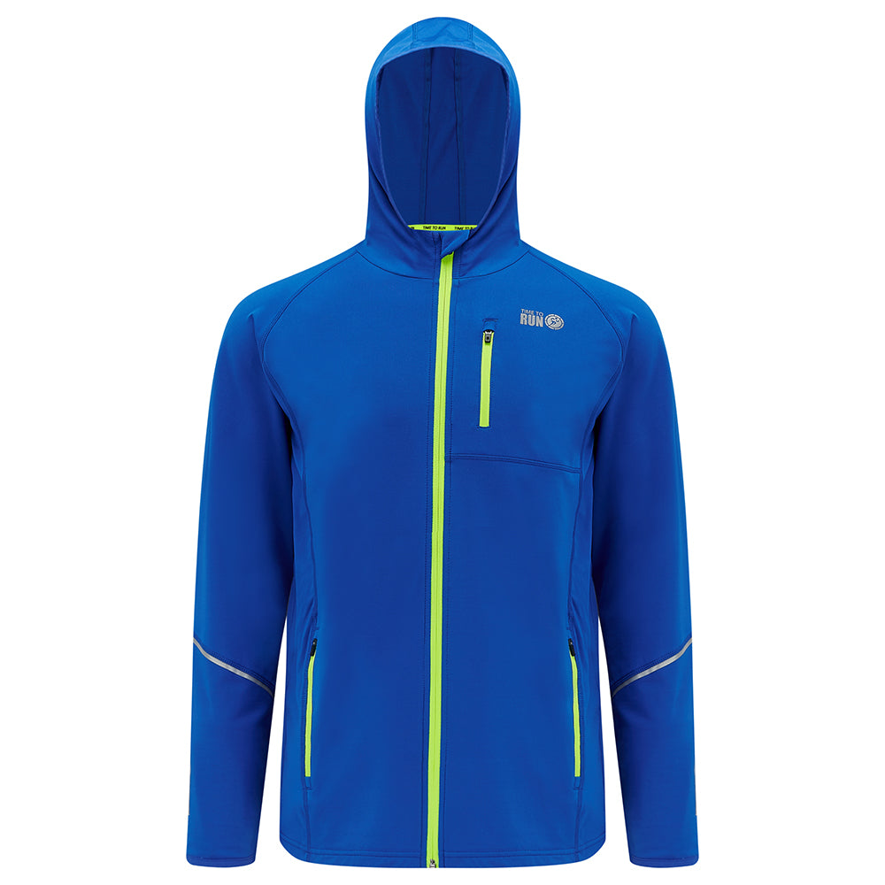 Men's Running Hoodie Jacket Thermal Barents Blue