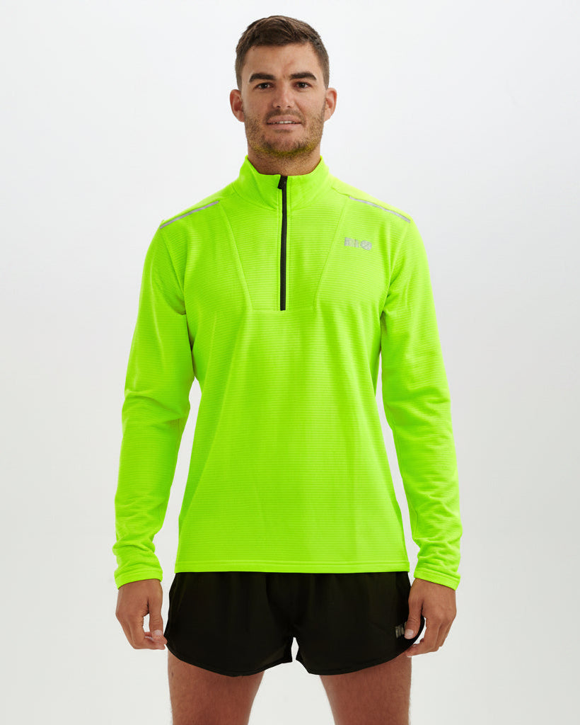 Men's Lightweight Thermal Top - Lime