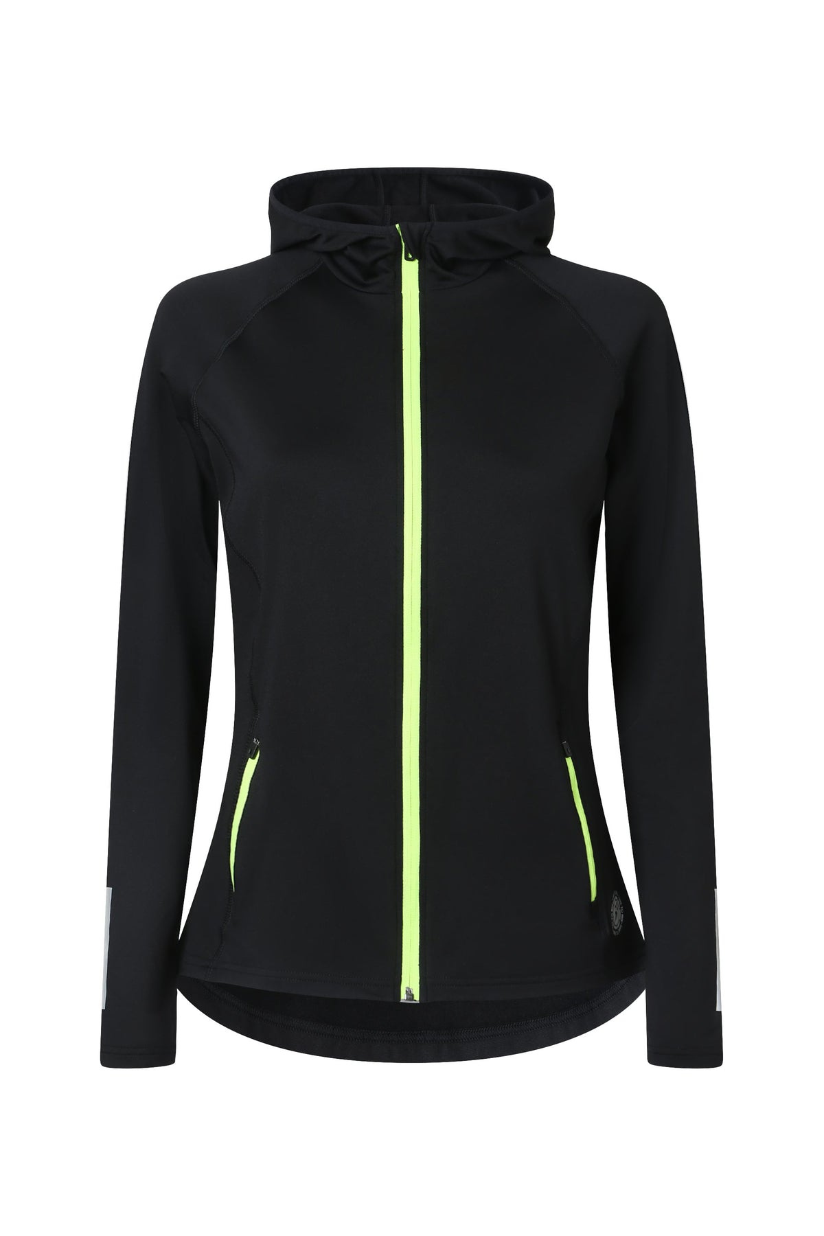 Women's Thermal Jacket – Black/Lime