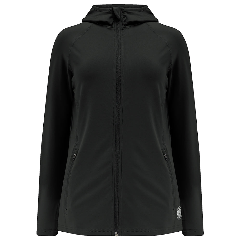 Women's Thermal Running Hoodie - Black