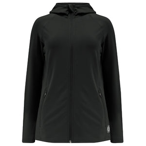 Women's Thermal Running Hoodie - Black