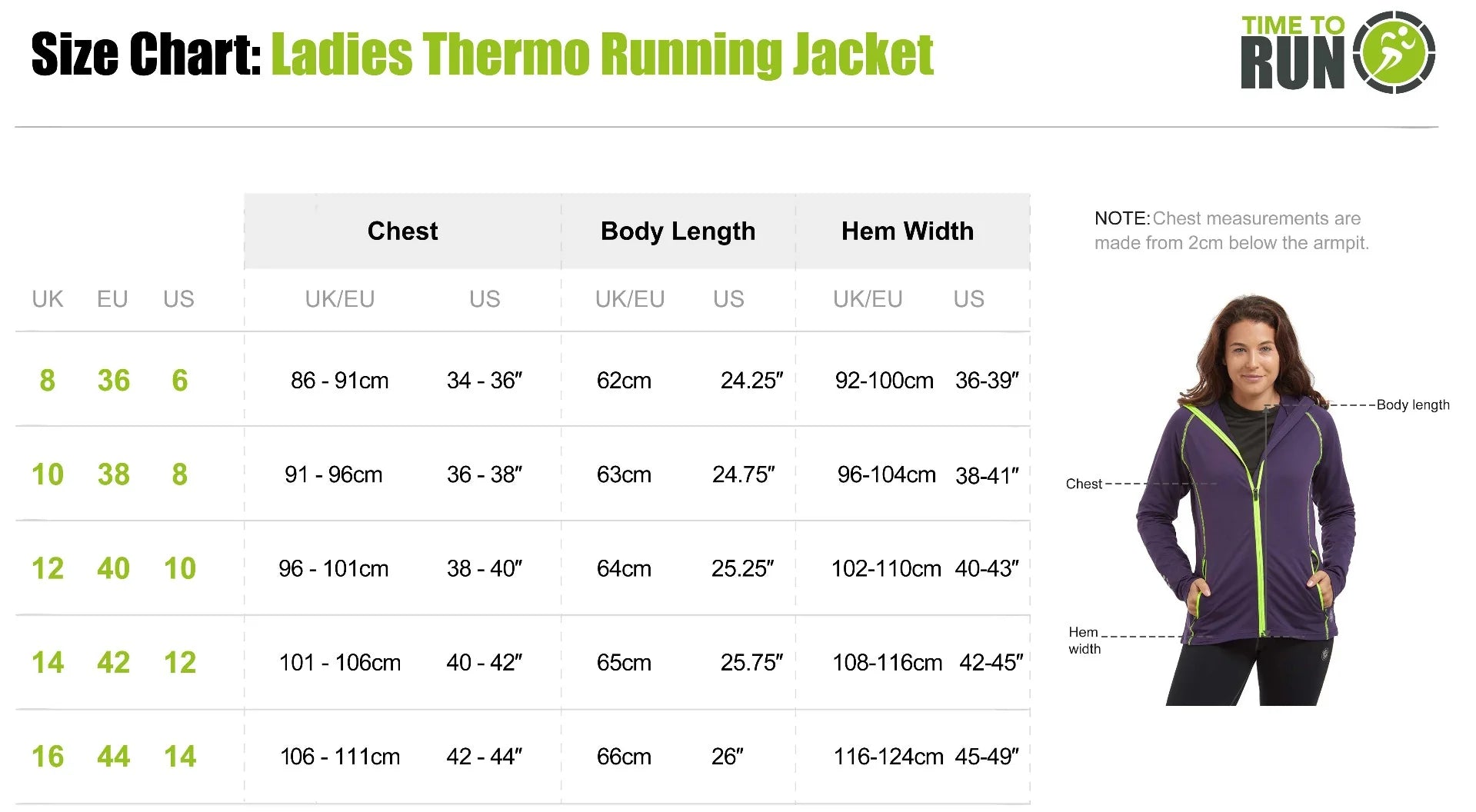 Women's Long Sleeve Thermal Running Top - Light Blue