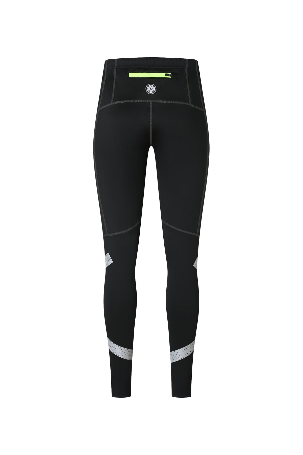 Women’s Reflective Running Tights – Black