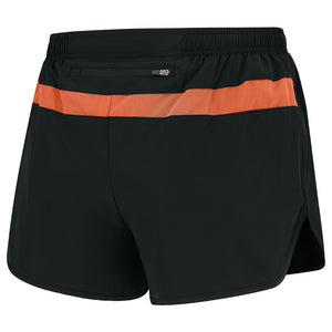 Men's 2.5" Running & Training Shorts - Black/Orange