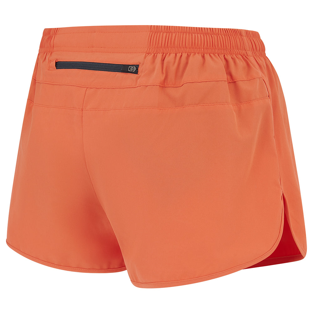 Men's 2.5" Split Pace Spirit Running/Gym/Athletic Shorts-Terracotta