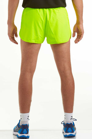 Men's 2.5" Running & Training Shorts - Lime Green