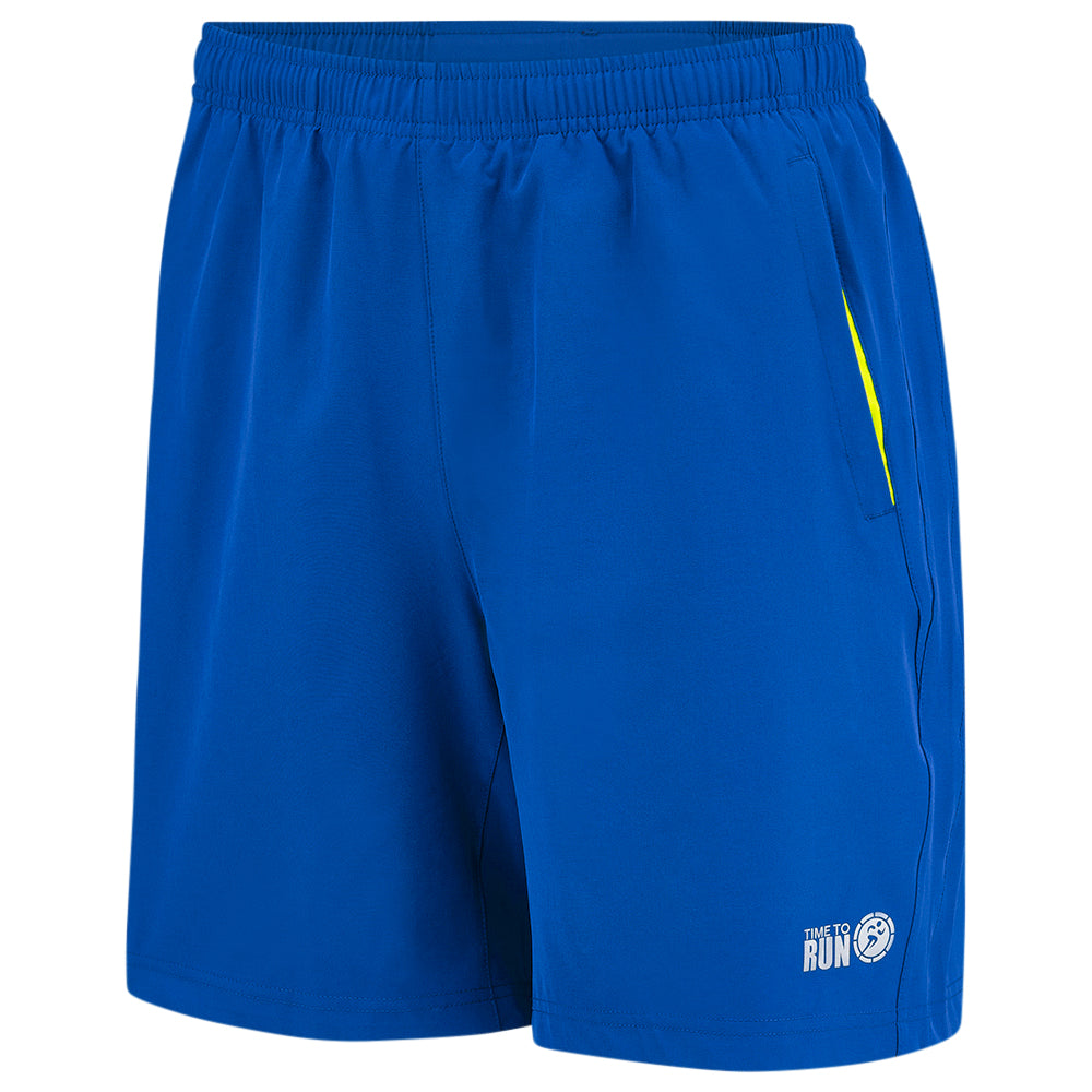 Men's Trail Spirit Running Shorts With Side And Rear Pockets-Barents Blue