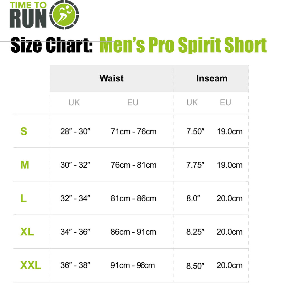 Men's Pro Spirit Speed Short Ebony
