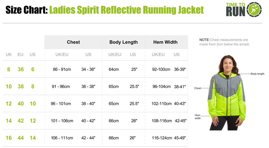 Women's Running Jacket With Hood - Windproof Reflective High Vis & Lightweight - Jet