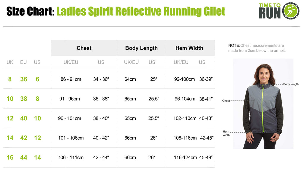 Women's Running Gilet - Windproof Reflective High Vis & Lightweight - Charcoal Grey