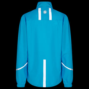 Women's Windproof Reflective Running Jacket - Light Blue