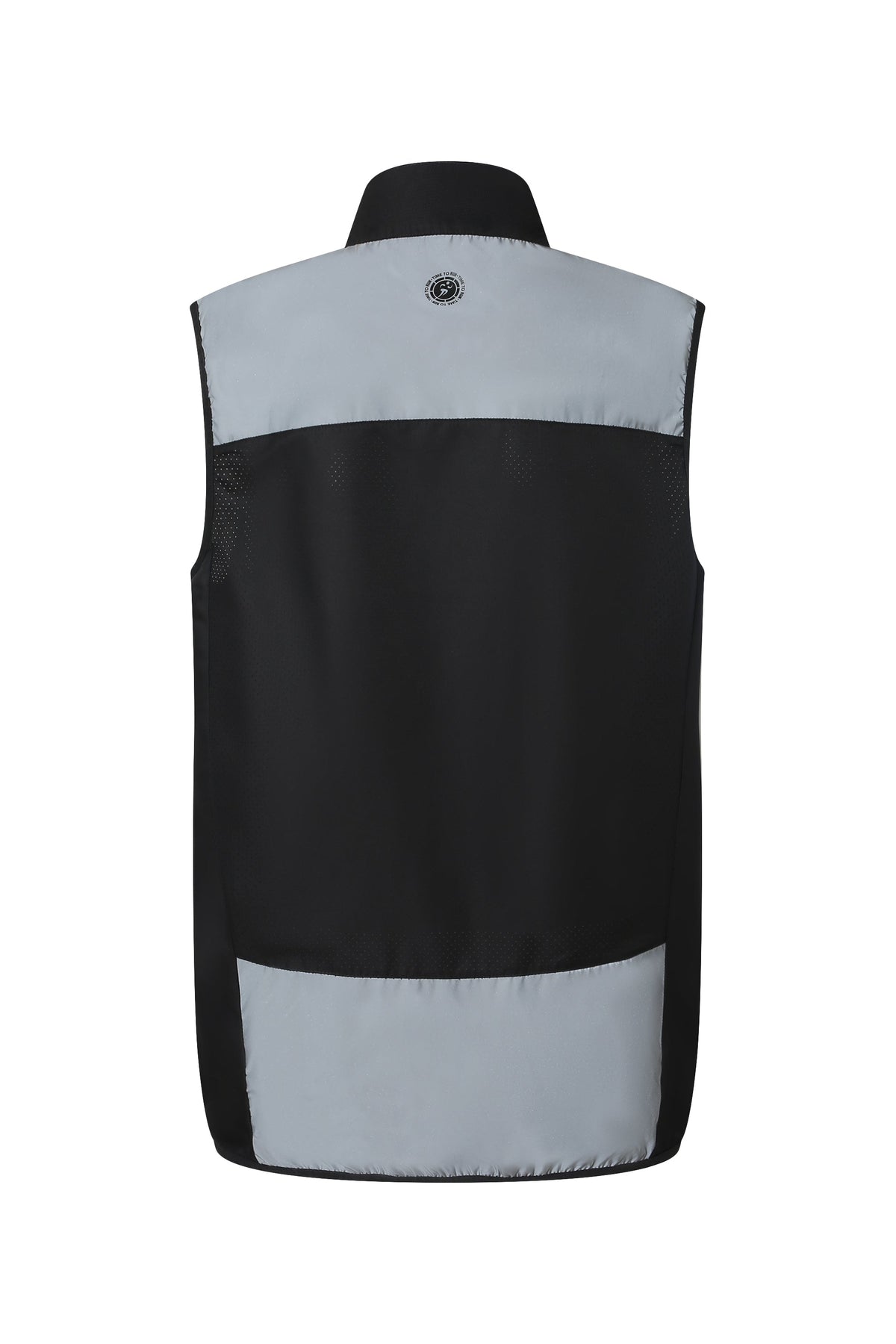 Men’s Reflective Windproof Gilet - Black